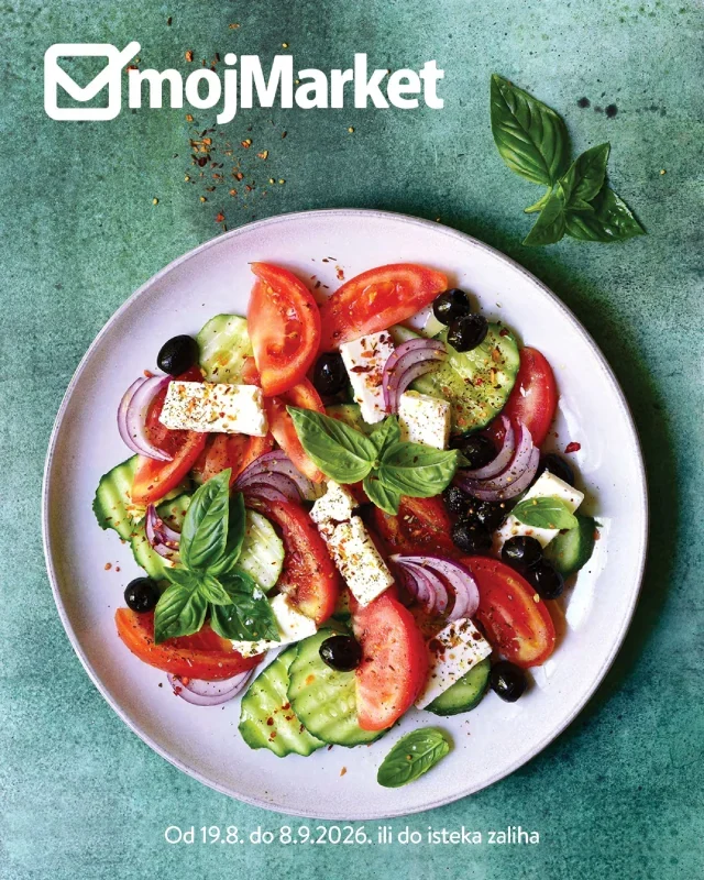 Moj Market: Katalog (od 19.08. do 08.09.2026)