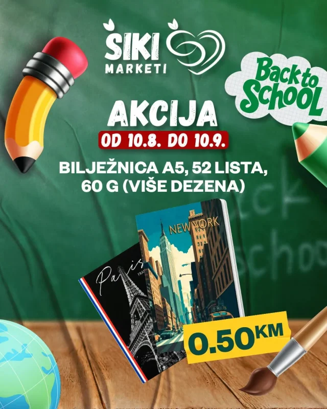 Šiki marketi: Back to School