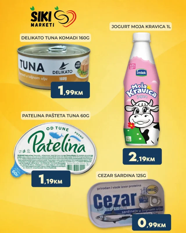 Šiki marketi: Vikend akcija