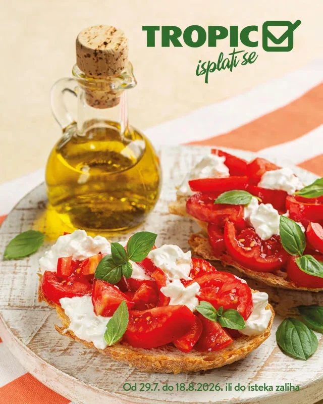 Tropic: Katalog (od 29.07. do 18.08.2026)
