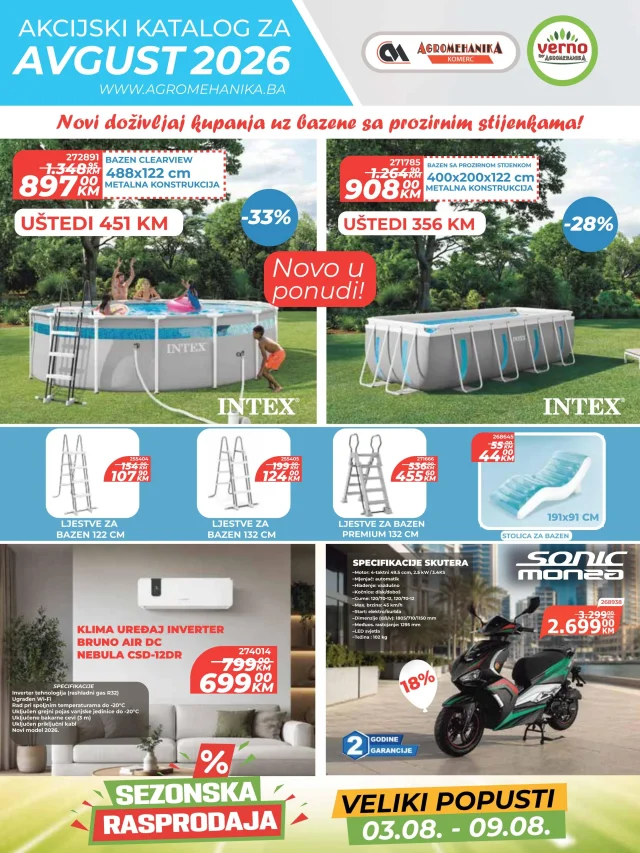 Verno: Akcijski katalog za avgust 2026 (od 01.08. do 31.08.2026)