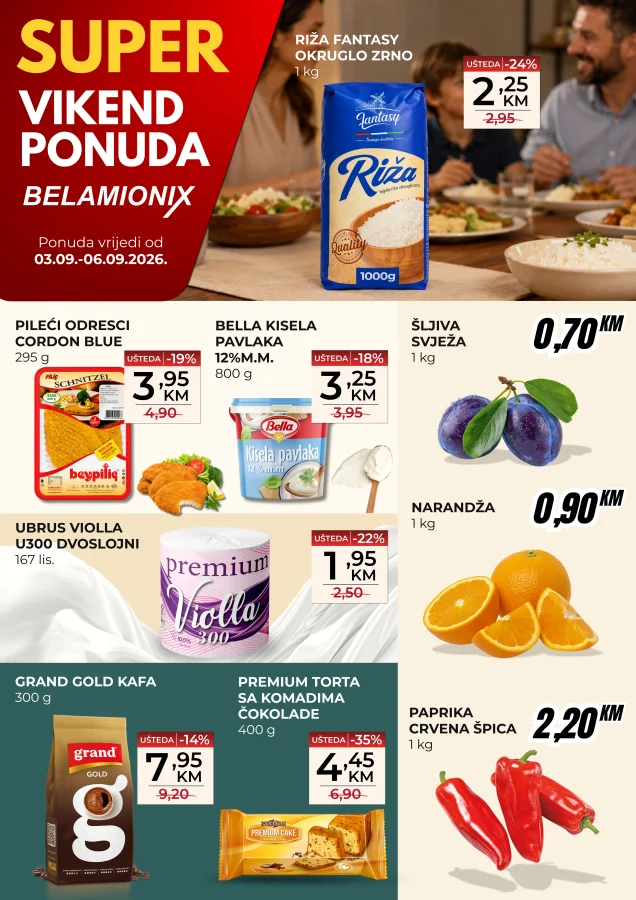 Belamionix: Super vikend ponuda - Slika 1 Belamionix: Super vikend ponuda