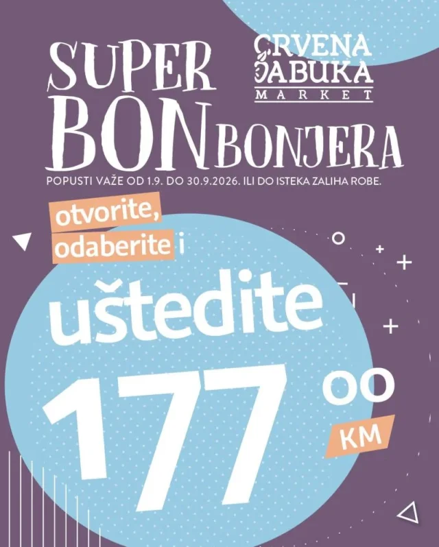 Crvena jabuka: Super BONBonjera
