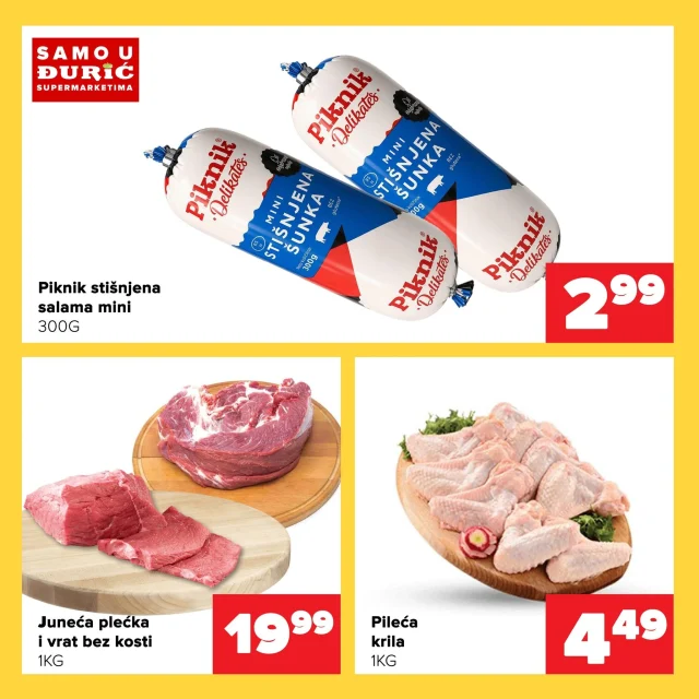 Đurić marketi: Vikend akcija