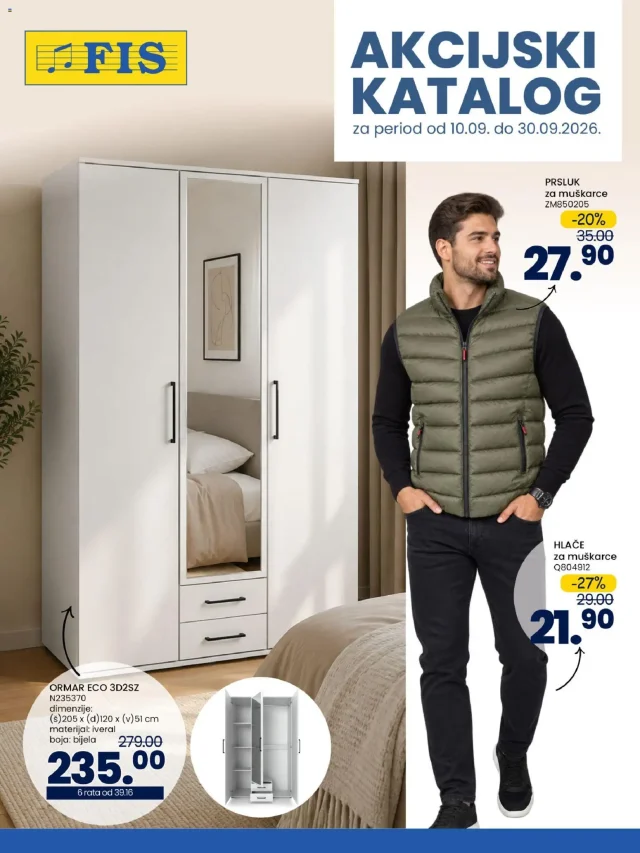 FIS: Akcijski katalog (od 10.09. do 30.09.2026)