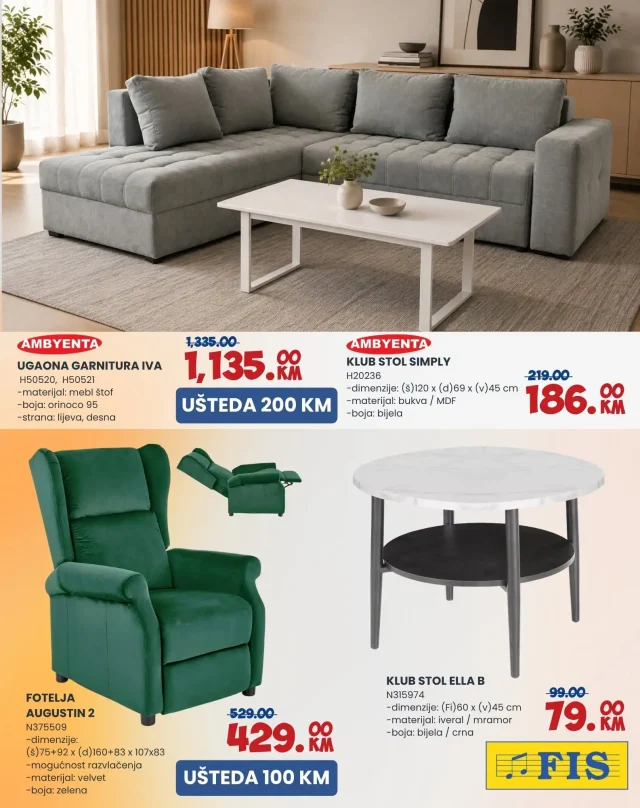 FIS: Za udobnost vašeg doma