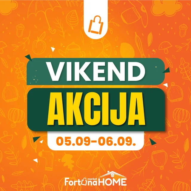 Fortuna marketi: Vikend akcija