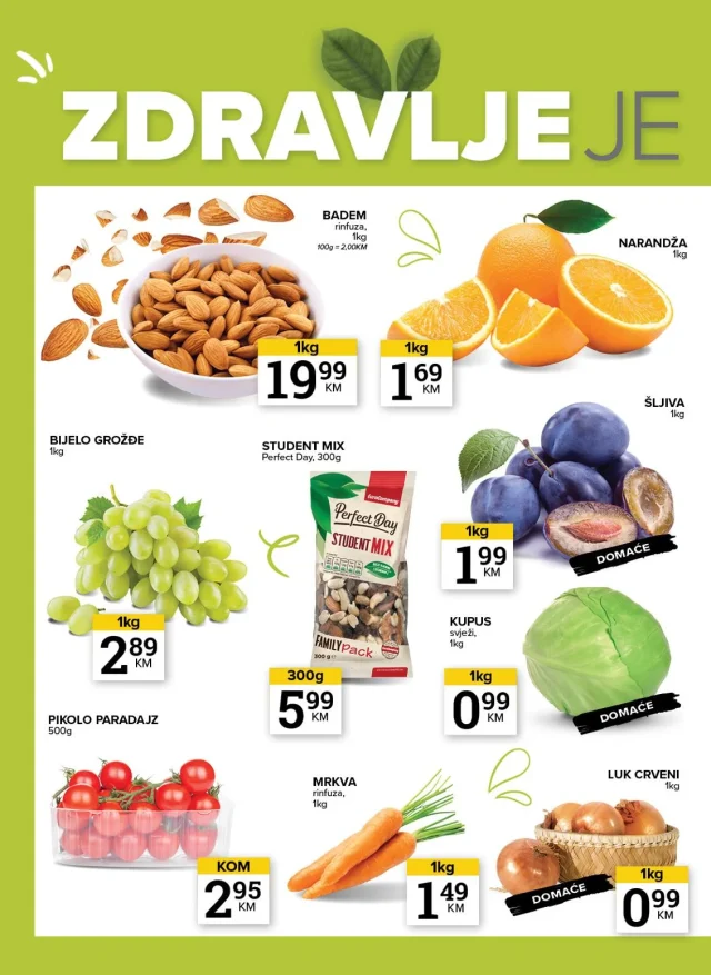 Konzum i Mercator: Katalog FBiH