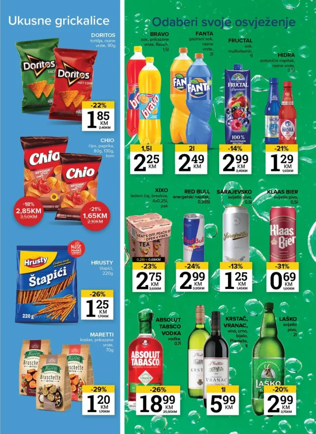 Konzum i Mercator: Katalog FBiH (od 15.09. do 21.09.2026)