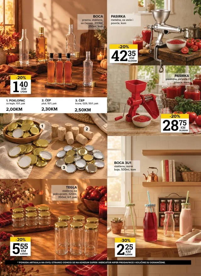 Konzum i Mercator: Katalog FBiH (od 15.09. do 21.09.2026)