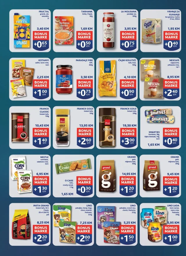 Konzum i Mercator: Katalog FBiH (od 15.09. do 21.09.2026)