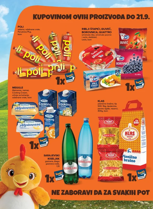Konzum i Mercator: Katalog FBiH (od 15.09. do 21.09.2026)