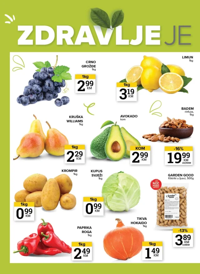 Konzum i Mercator: Katalog FBiH (od 15.09. do 21.09.2026)
