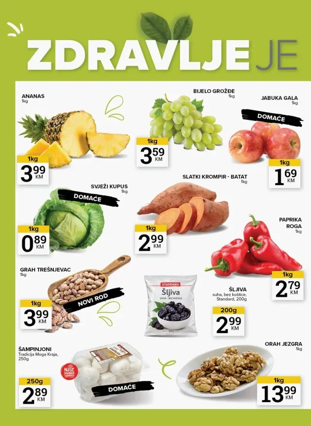 Konzum i Mercator: Katalog FBiH (od 29.09. do 05.10.2026)