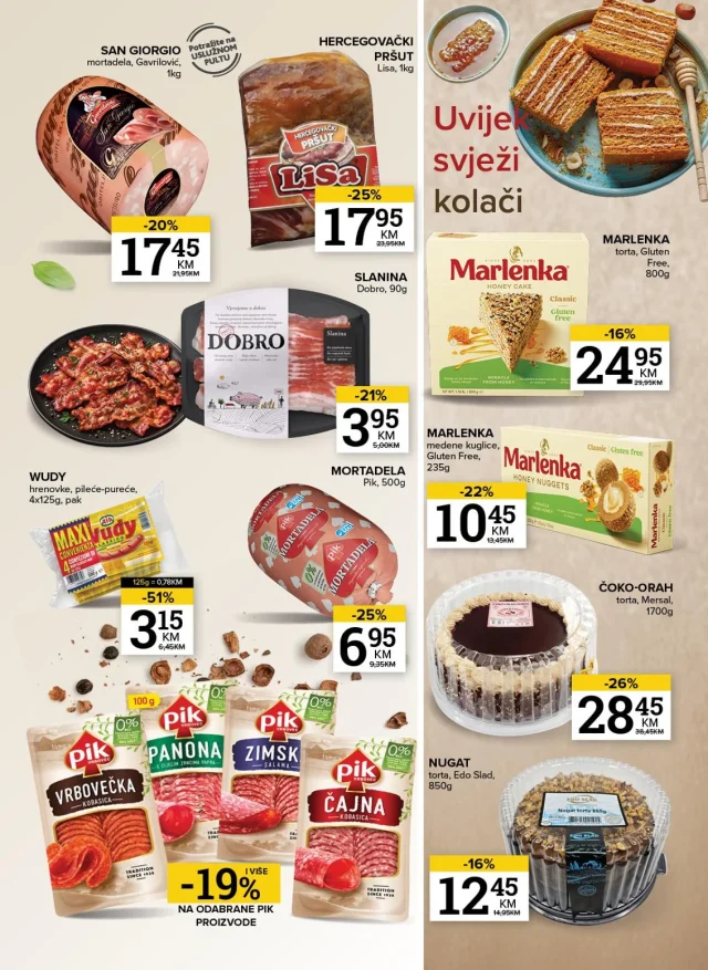 Konzum i Mercator: Katalog RS