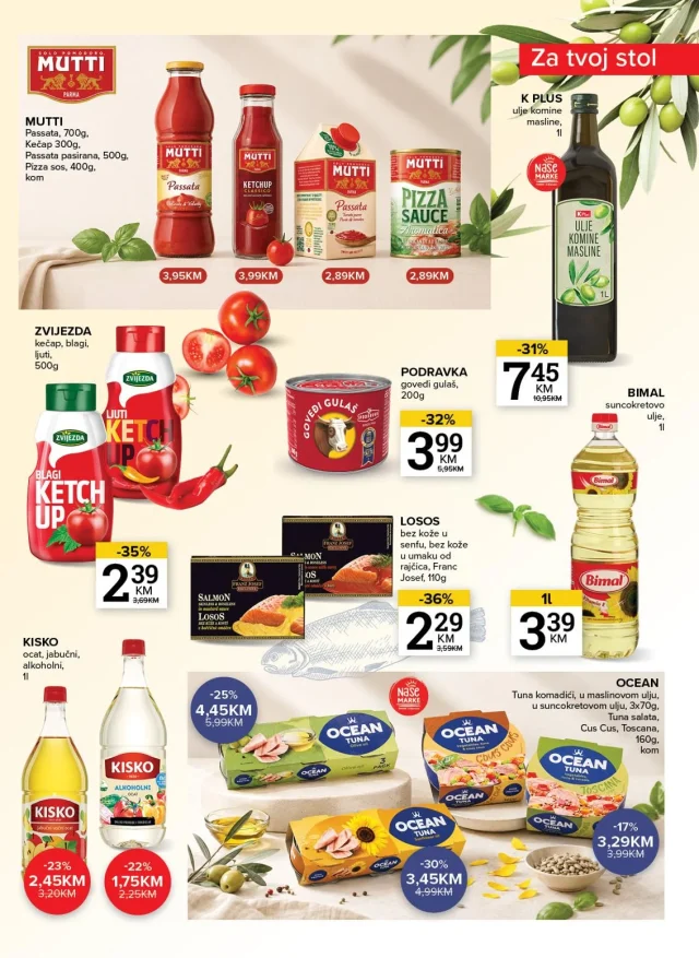 Konzum i Mercator: Katalog RS