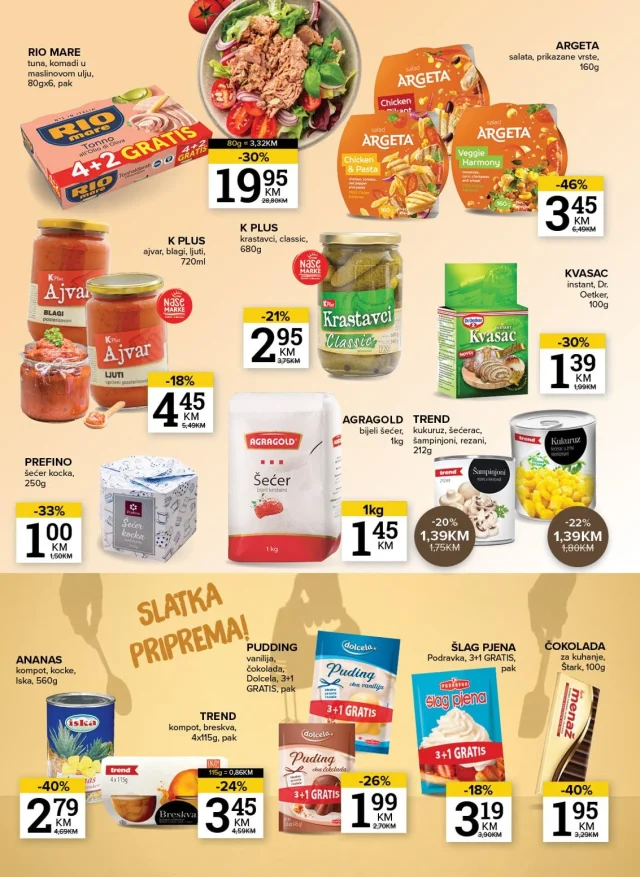 Konzum i Mercator: Katalog RS