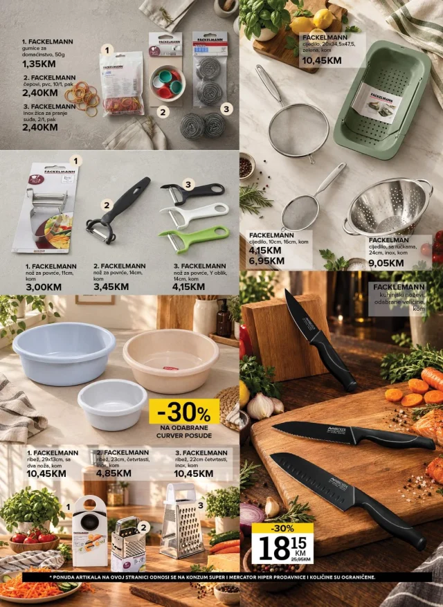 Konzum i Mercator: Katalog RS
