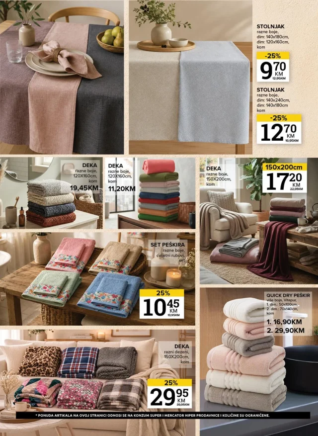Konzum i Mercator: Katalog RS