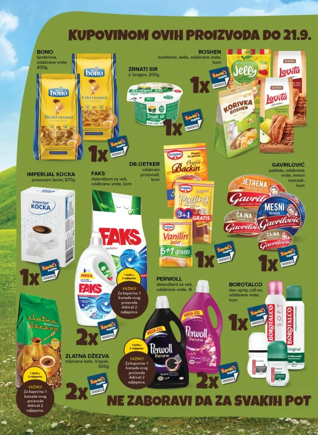 Konzum i Mercator: Katalog RS