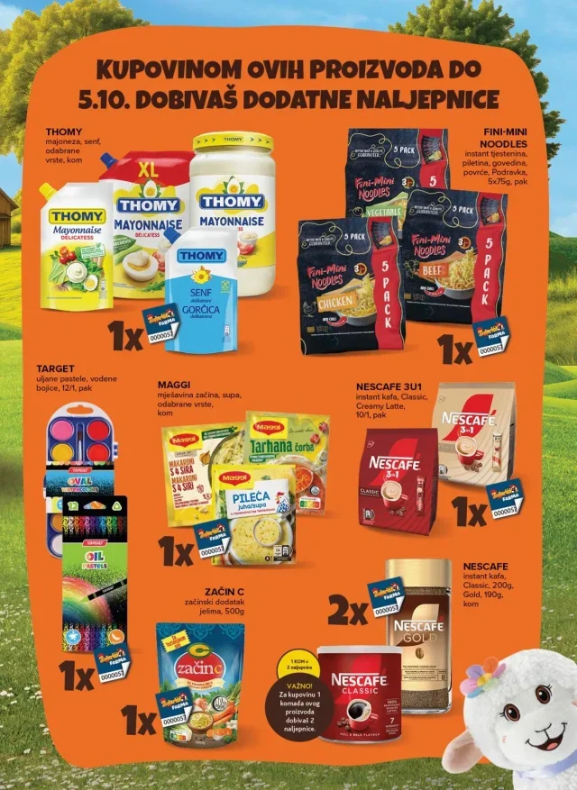 Konzum i Mercator: Katalog RS (od 29.09. do 05.10.2026)
