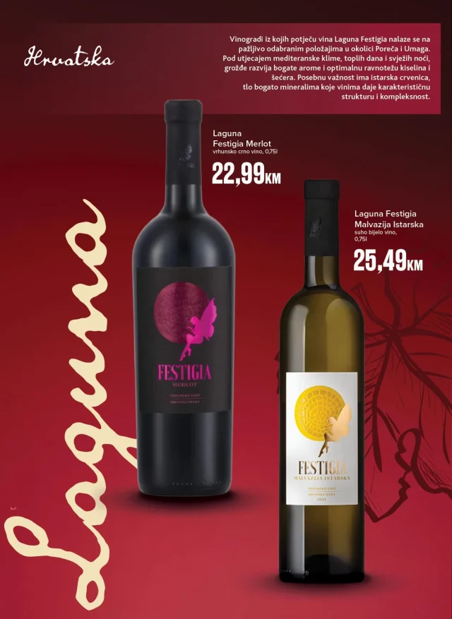 Konzum i Mercator: Naša selekcija vina (od 21.09. do 22.11.2026)