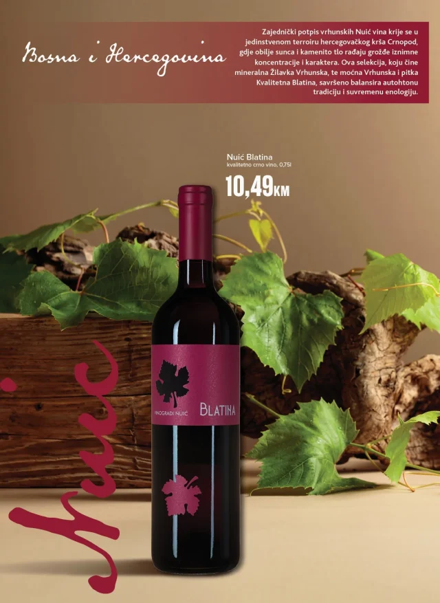 Konzum i Mercator: Naša selekcija vina (od 21.09. do 22.11.2026)