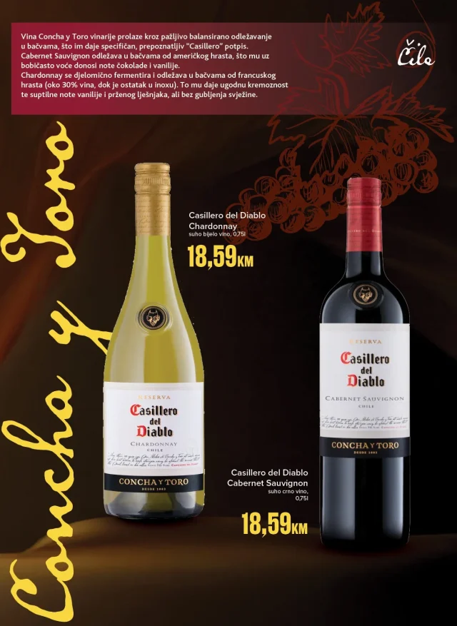 Konzum i Mercator: Naša selekcija vina (od 21.09. do 22.11.2026)