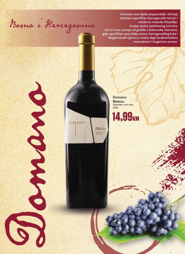 Konzum i Mercator: Naša selekcija vina (od 21.09. do 22.11.2026)