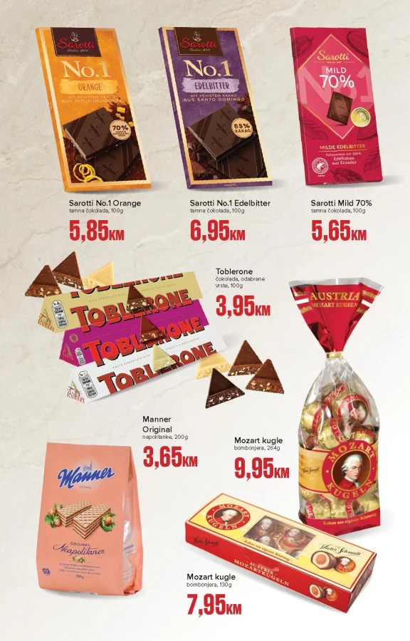 Konzum i Mercator: Posebna ponuda