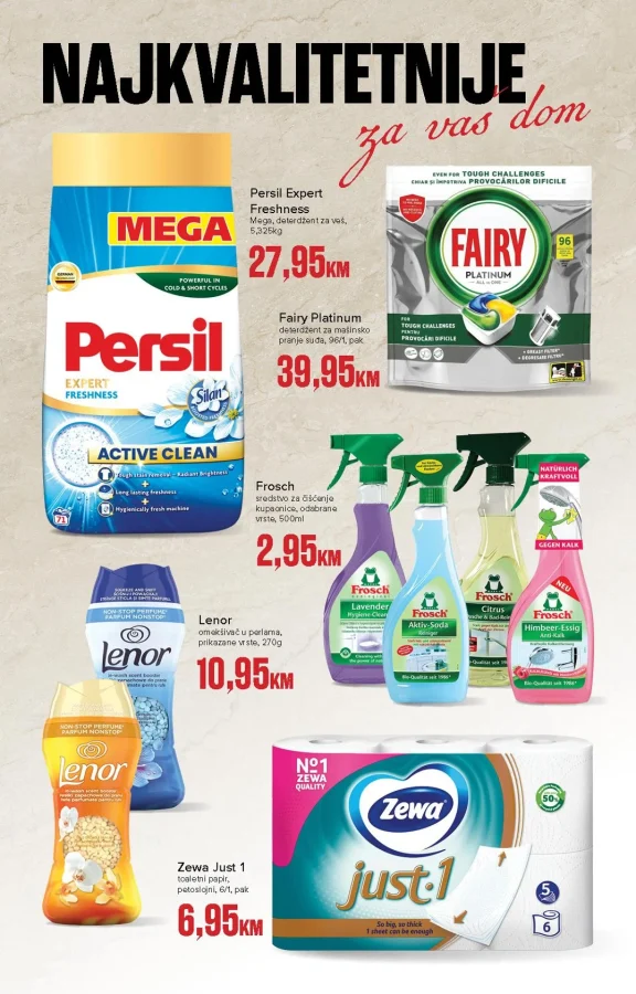 Konzum i Mercator: Posebna ponuda