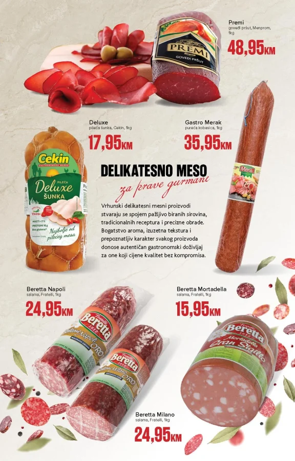 Konzum i Mercator: Posebna ponuda