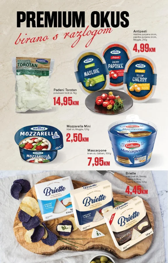 Konzum i Mercator: Posebna ponuda