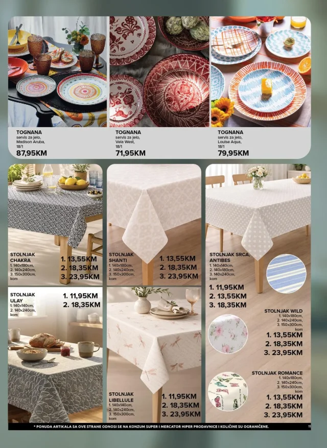Konzum i Mercator: Sve za dom i uživanje