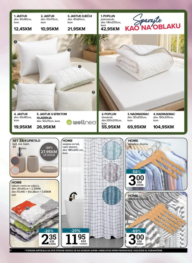 Konzum i Mercator: Sve za dom i uživanje