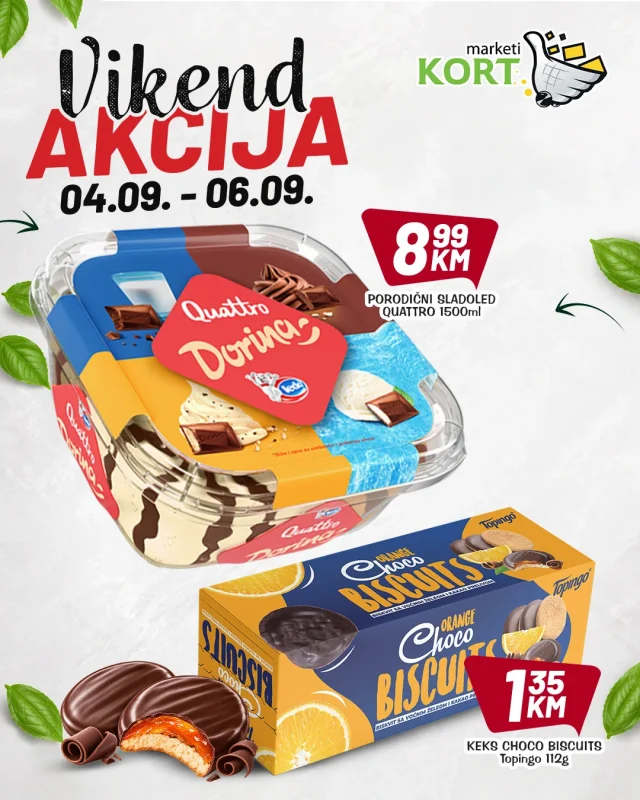 Kort marketi: Vikend akcija