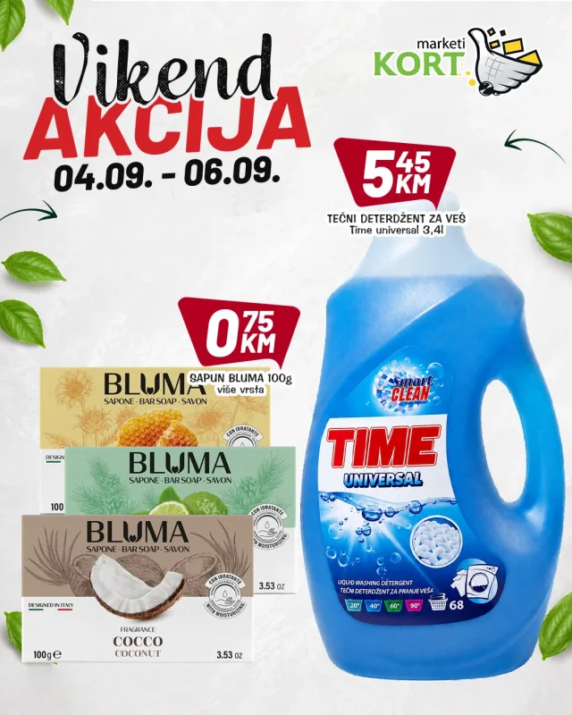 Kort marketi: Vikend akcija