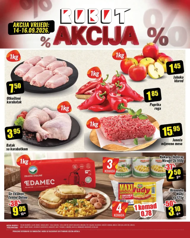 Robot: Akcija (od 14.09. do 16.09.2026)