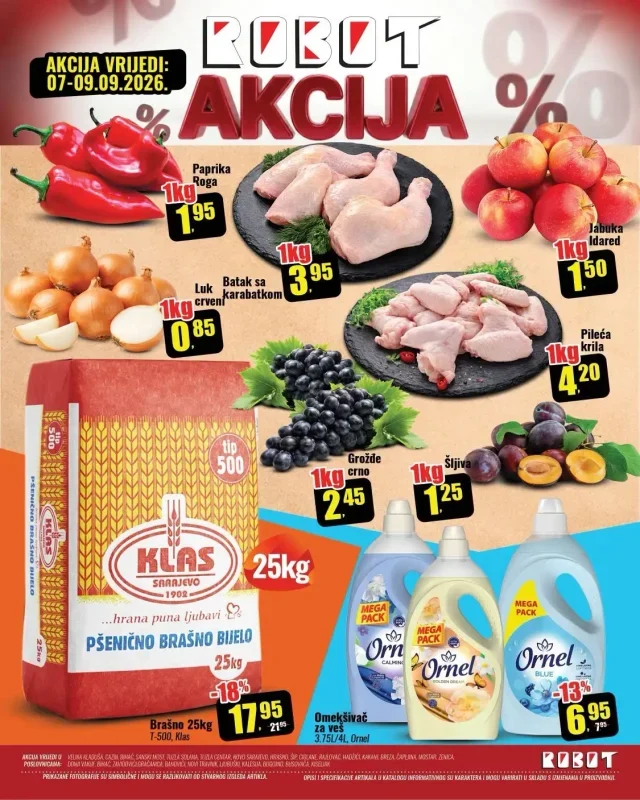 Robot: Akcija (od 07.09. do 09.09.2026)