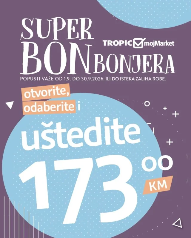Tropic i Moj Market: Super BONBonjera - Slika 1 Tropic i Moj Market: Super BONBonjera