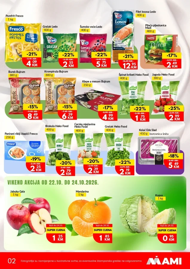 AMI: Kataloška ponuda (od 22.10. do 18.11.2026)