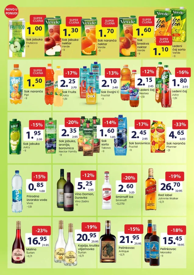 FIS: Akcijska ponuda prehrane
