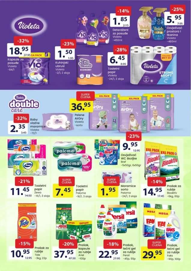 FIS: Akcijska ponuda prehrane