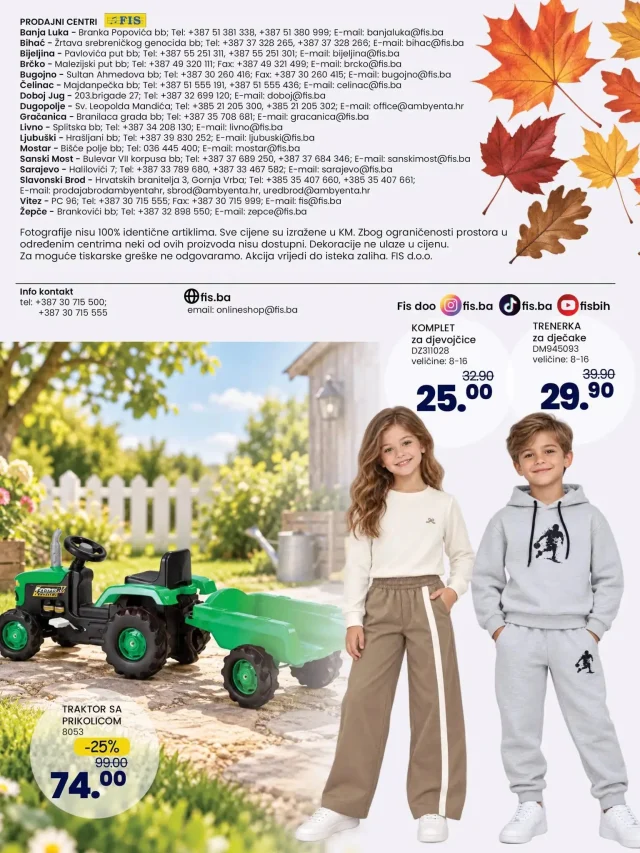 FIS: Akcijski katalog
