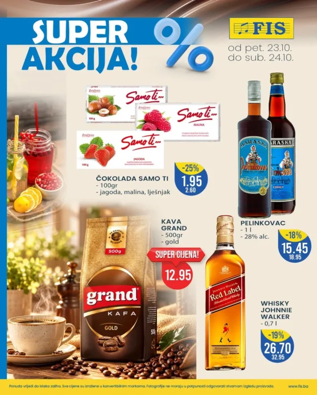 FIS: Vikend akcija