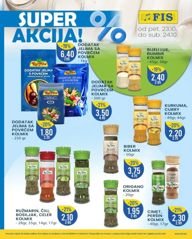 FIS: Vikend akcija
