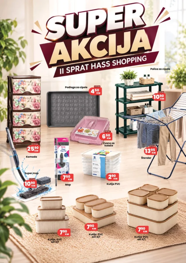 Hass komerc: kataloška akcija
