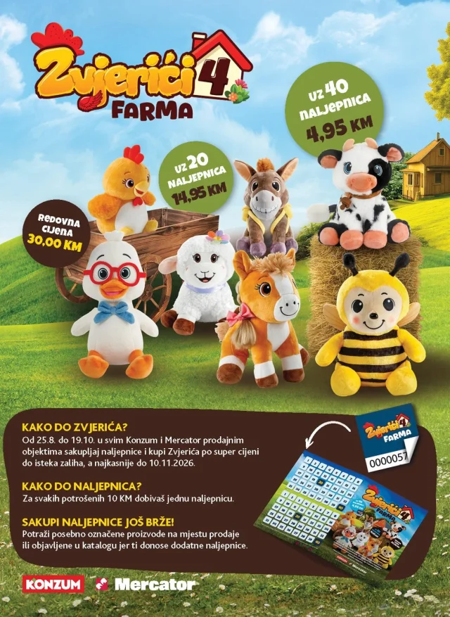 Konzum i Mercaror: Katalog FBiH