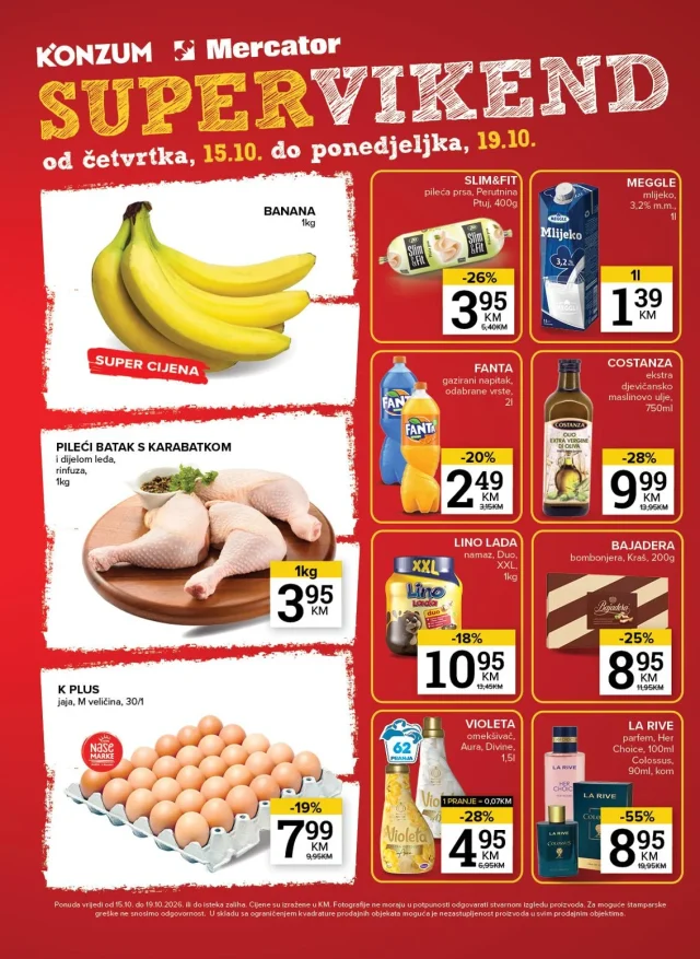 Konzum i Mercaror: Katalog FBiH