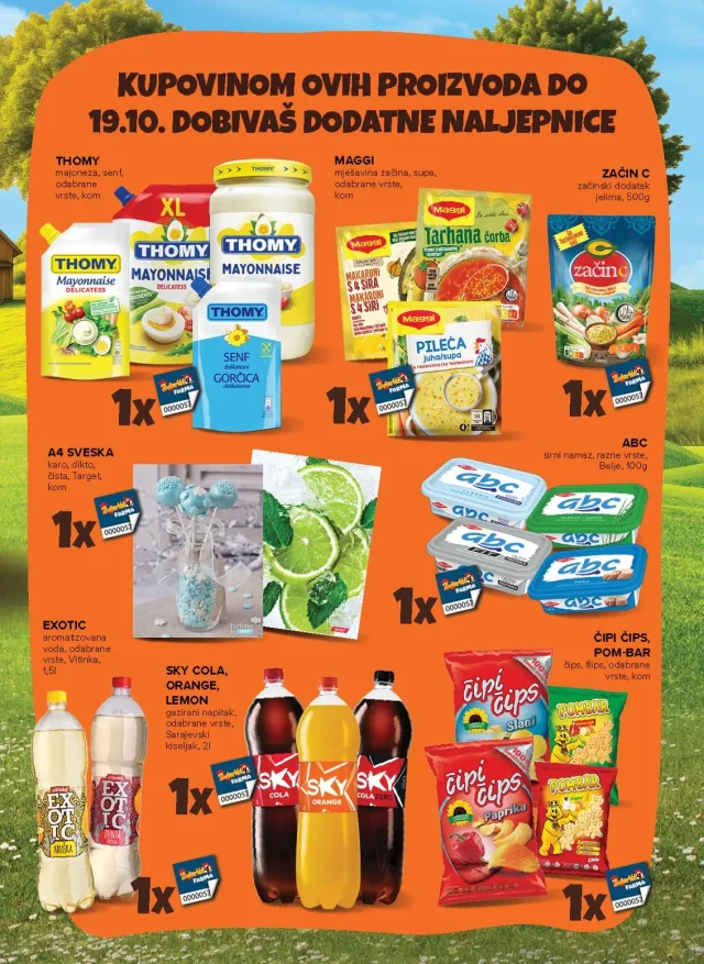 Konzum i Mercaror: Katalog RS